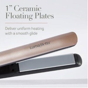 LumaBella Dual Touch Hair Straightener